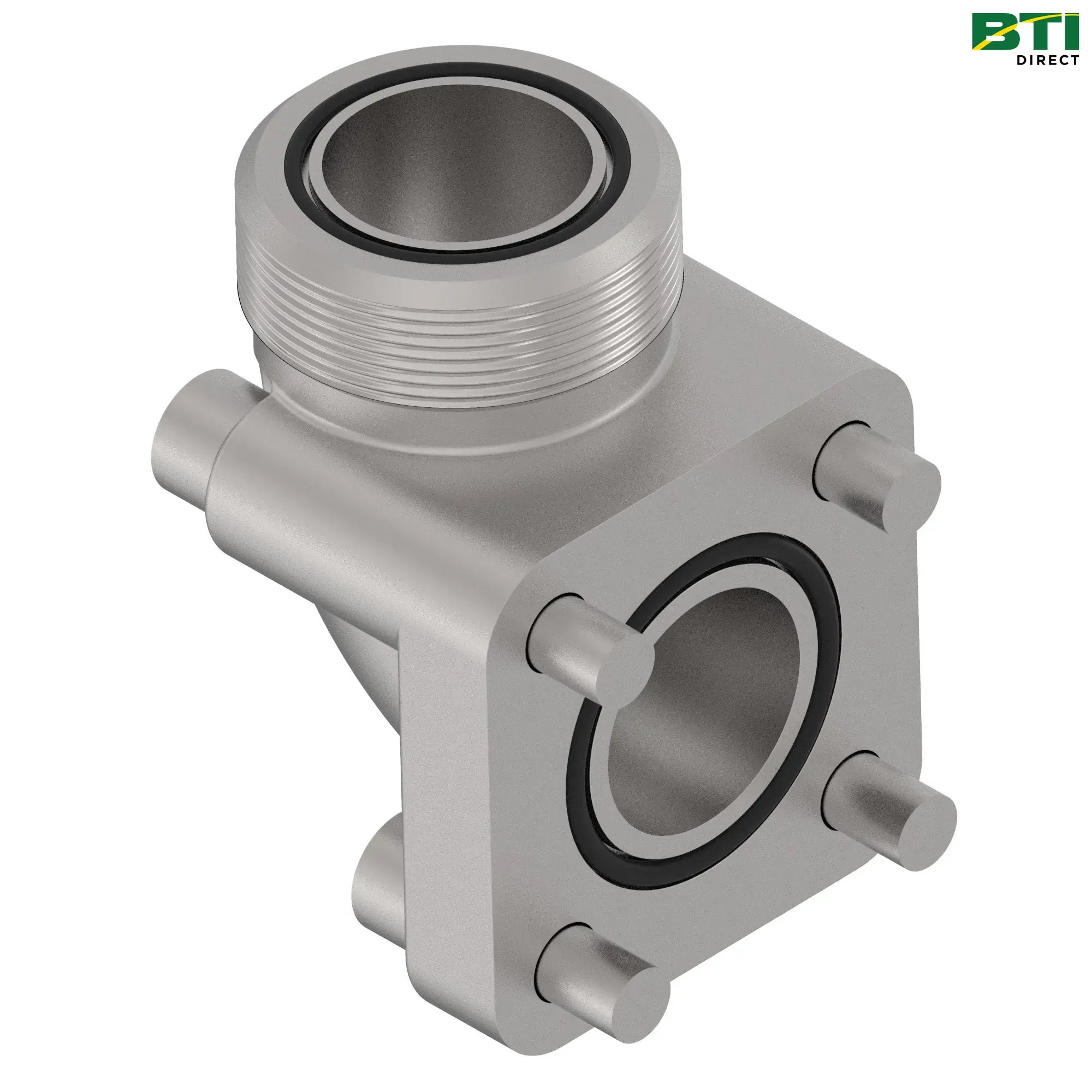 AXE33421: 90 Degree Flange Fitting