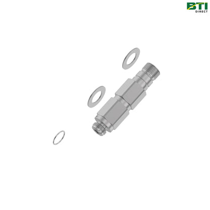 AXE72879: Hydraulic Quick-Connect Coupler