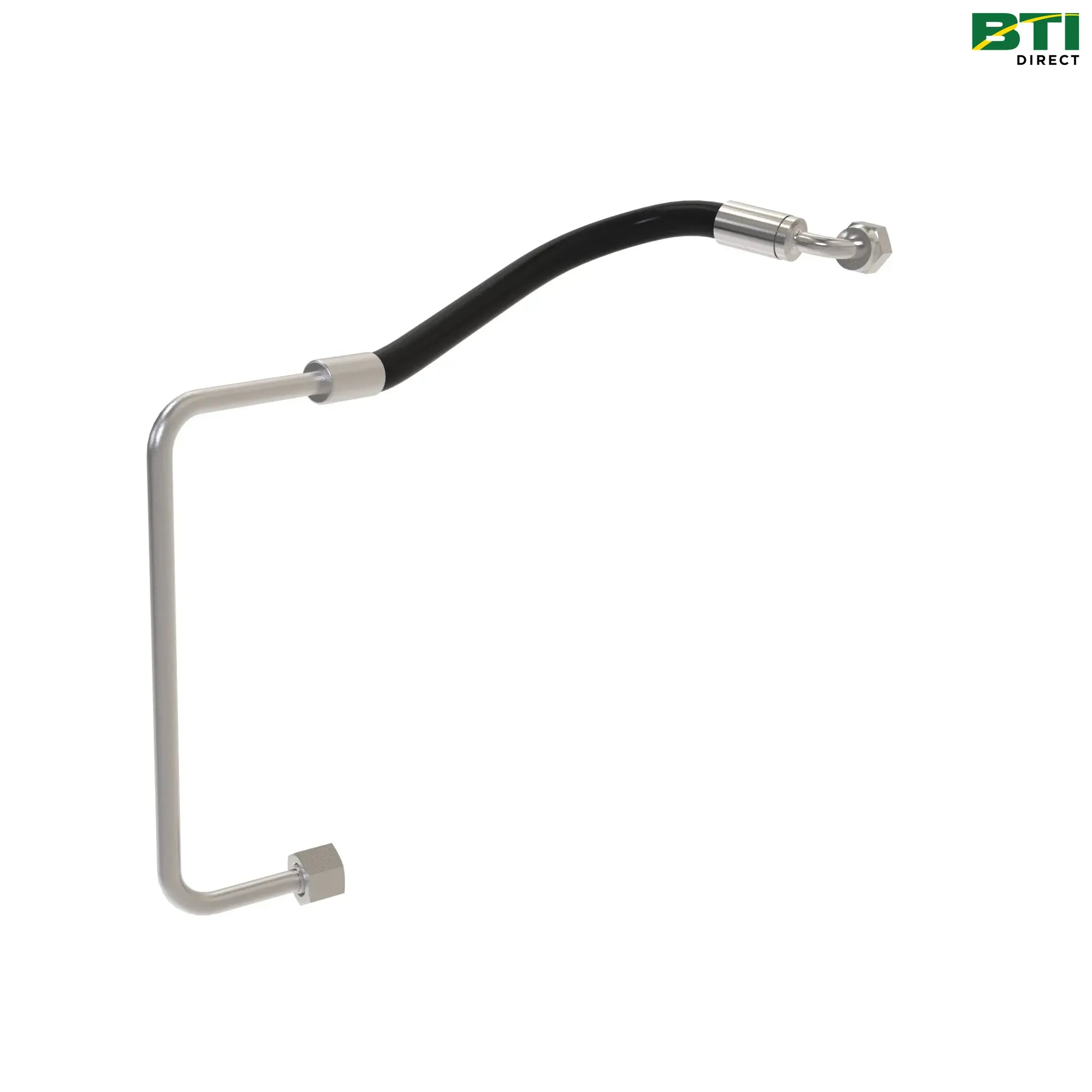 RE313591: Upper RH Cab Suspension Oil Line Oil Line