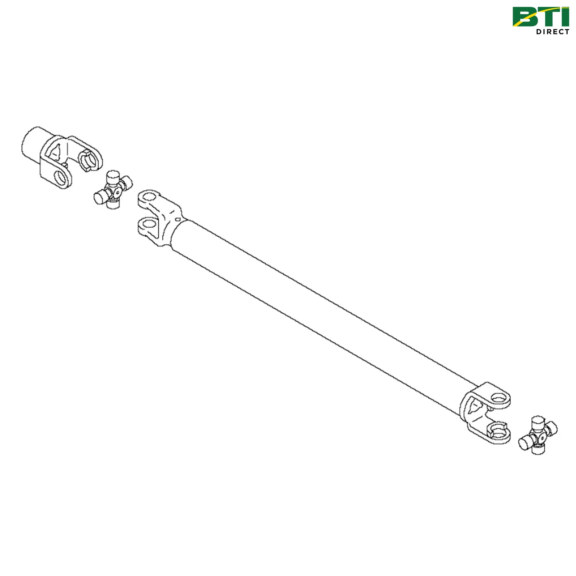 RE36872: Universal Driveshaft