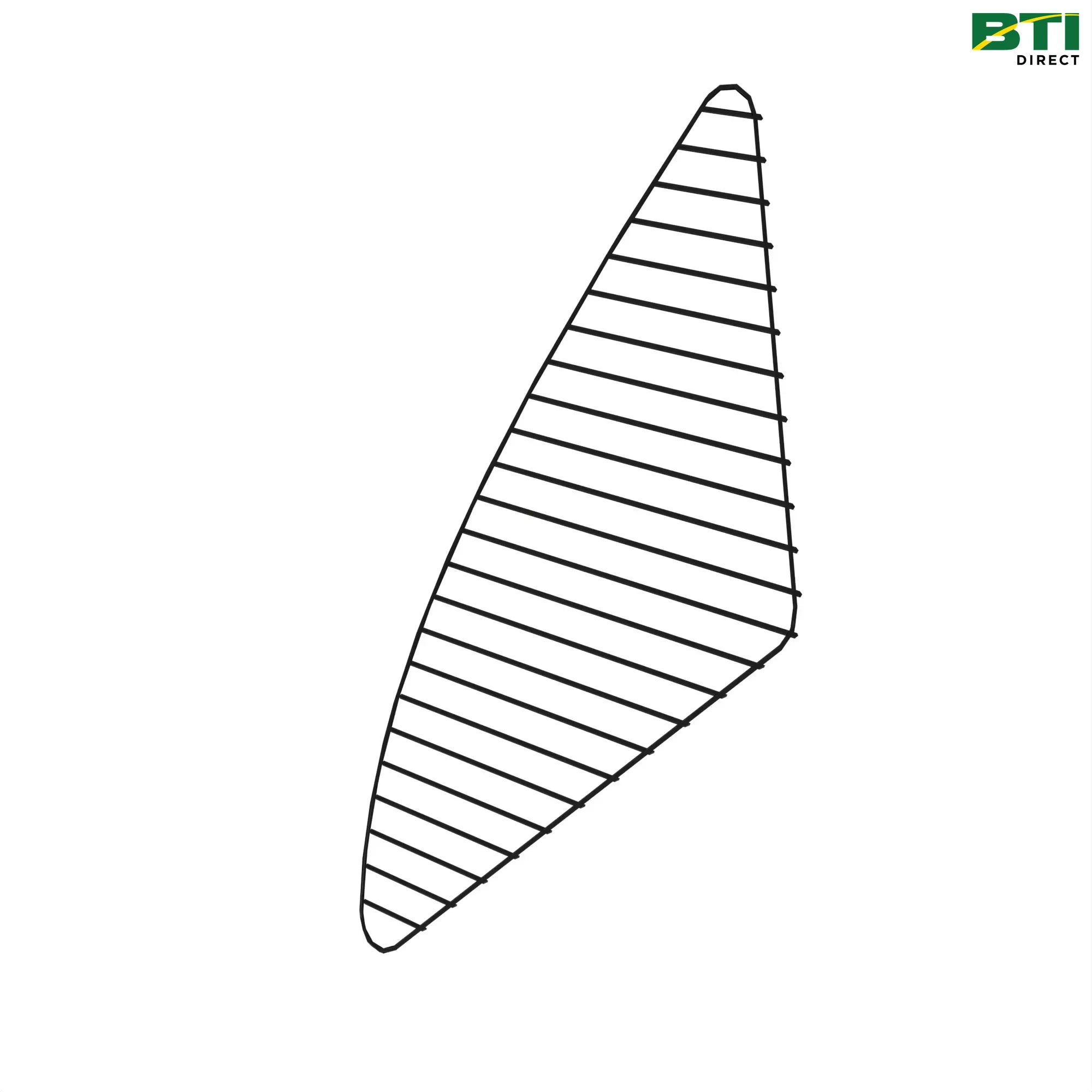 RE296664: Hood Side Panel Guard, Right Side
