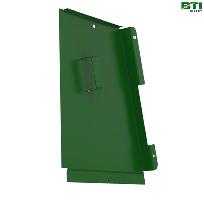 AXE72476: Front Threshing Separator Cover, Right Side