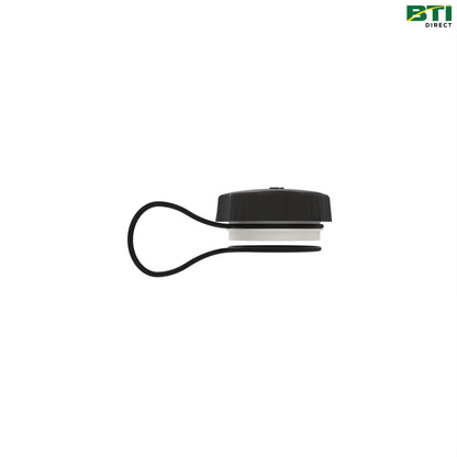 AUC18428: Fuel Tank Filler Cap with Tether