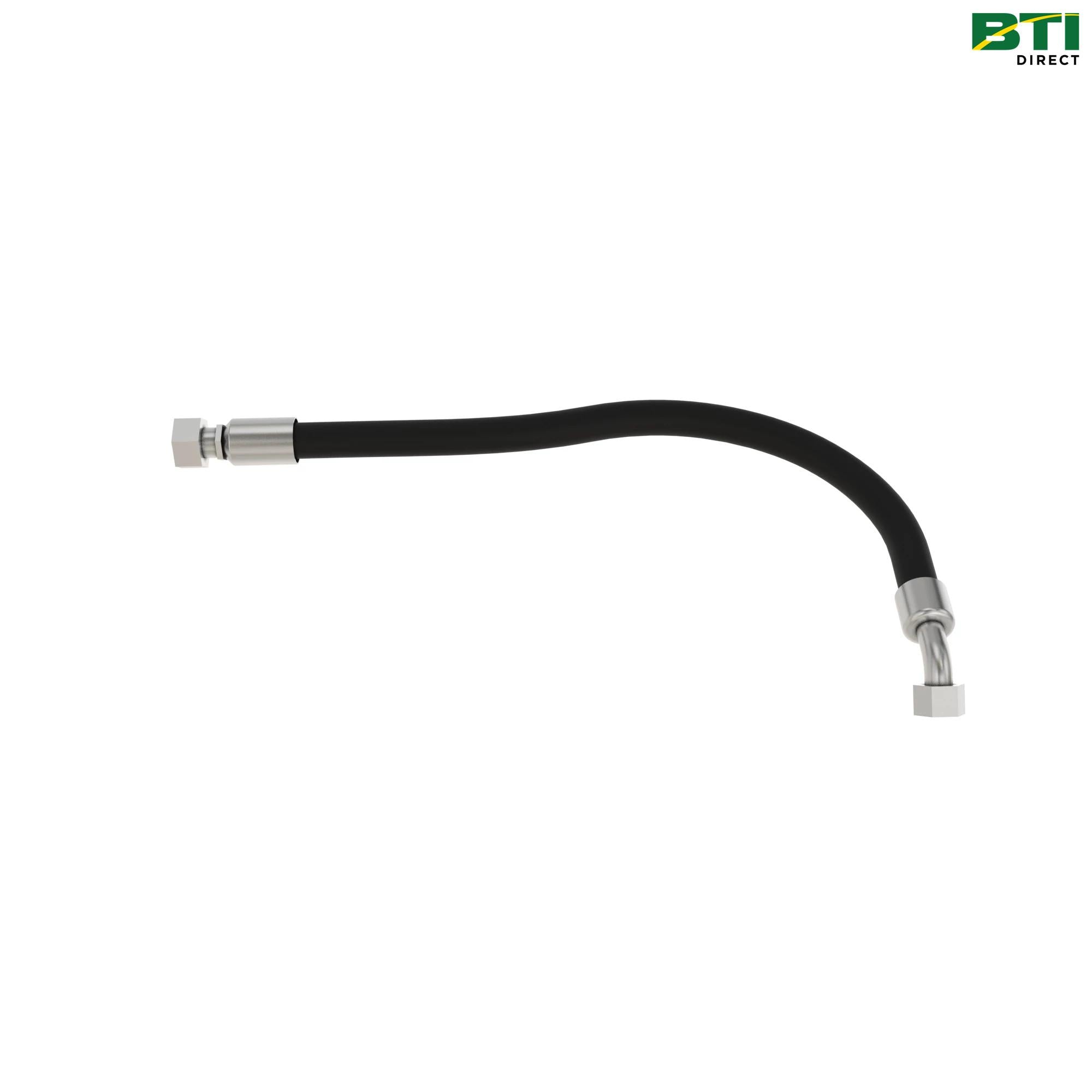 AN374039: Motor Case Drain Hydraulic Hose, Right Side