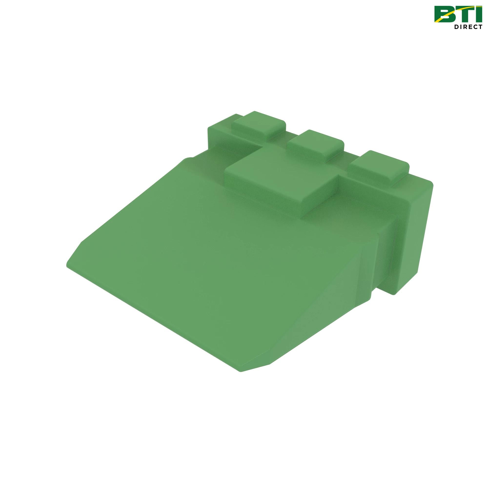 57M7678: Orange Electrical Connector Terminal, 6 Cavities