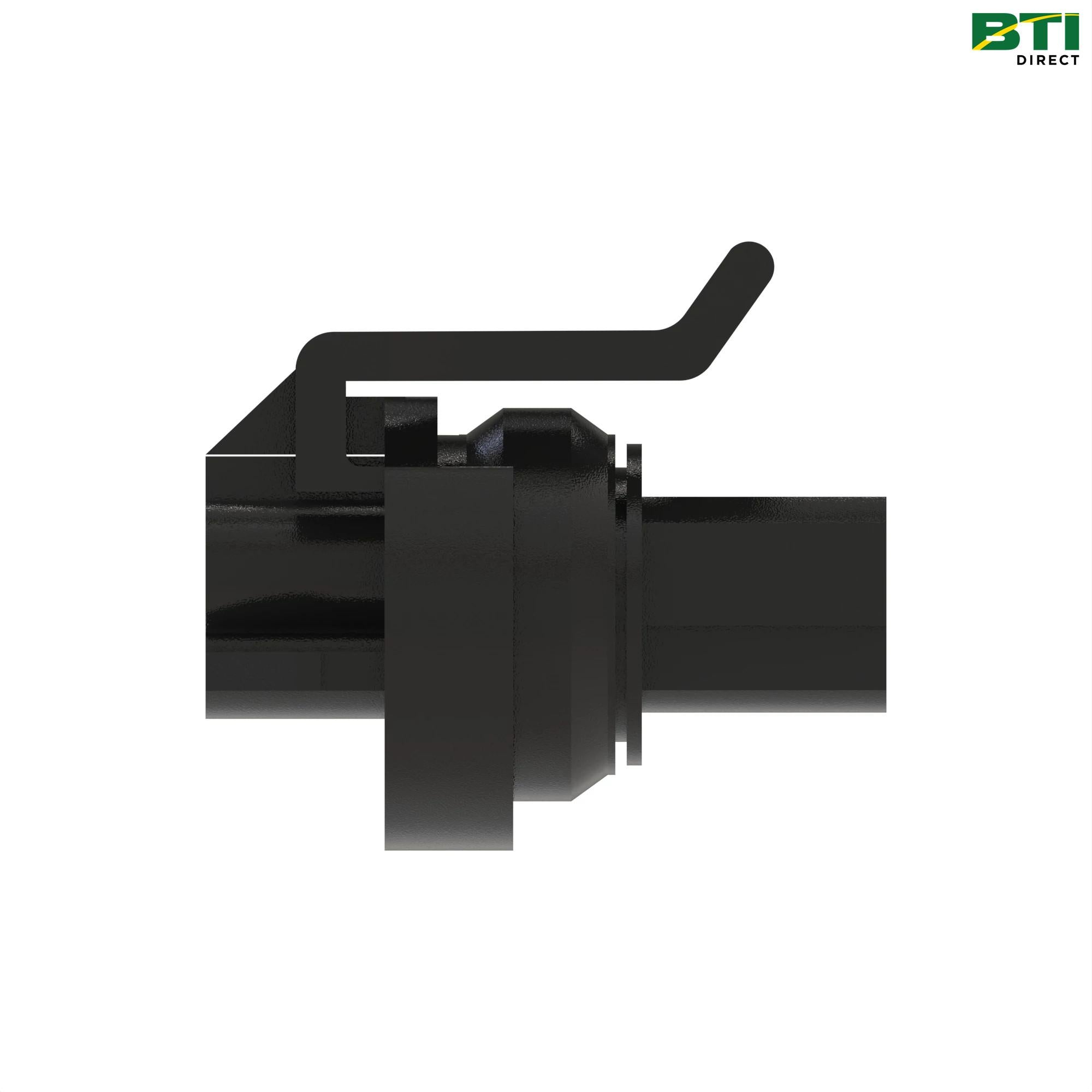 57M8625: Black External Electrical Connector Housing, 3 Cavities