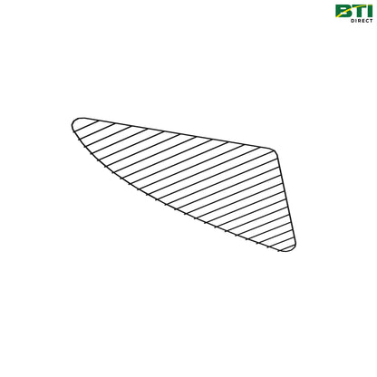 RE296664: Hood Side Panel Guard, Right Side