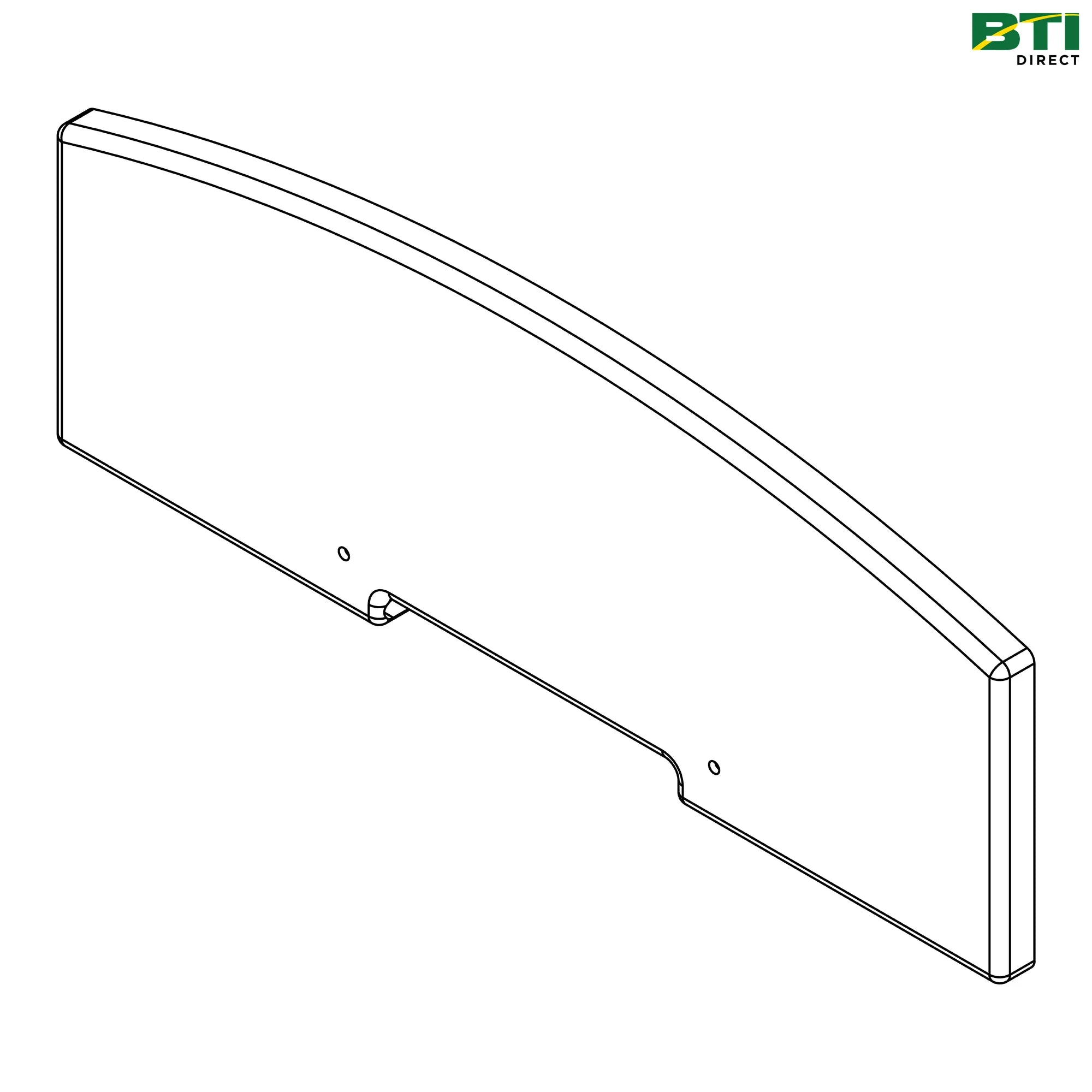AXE32962: Cab Frame Visor