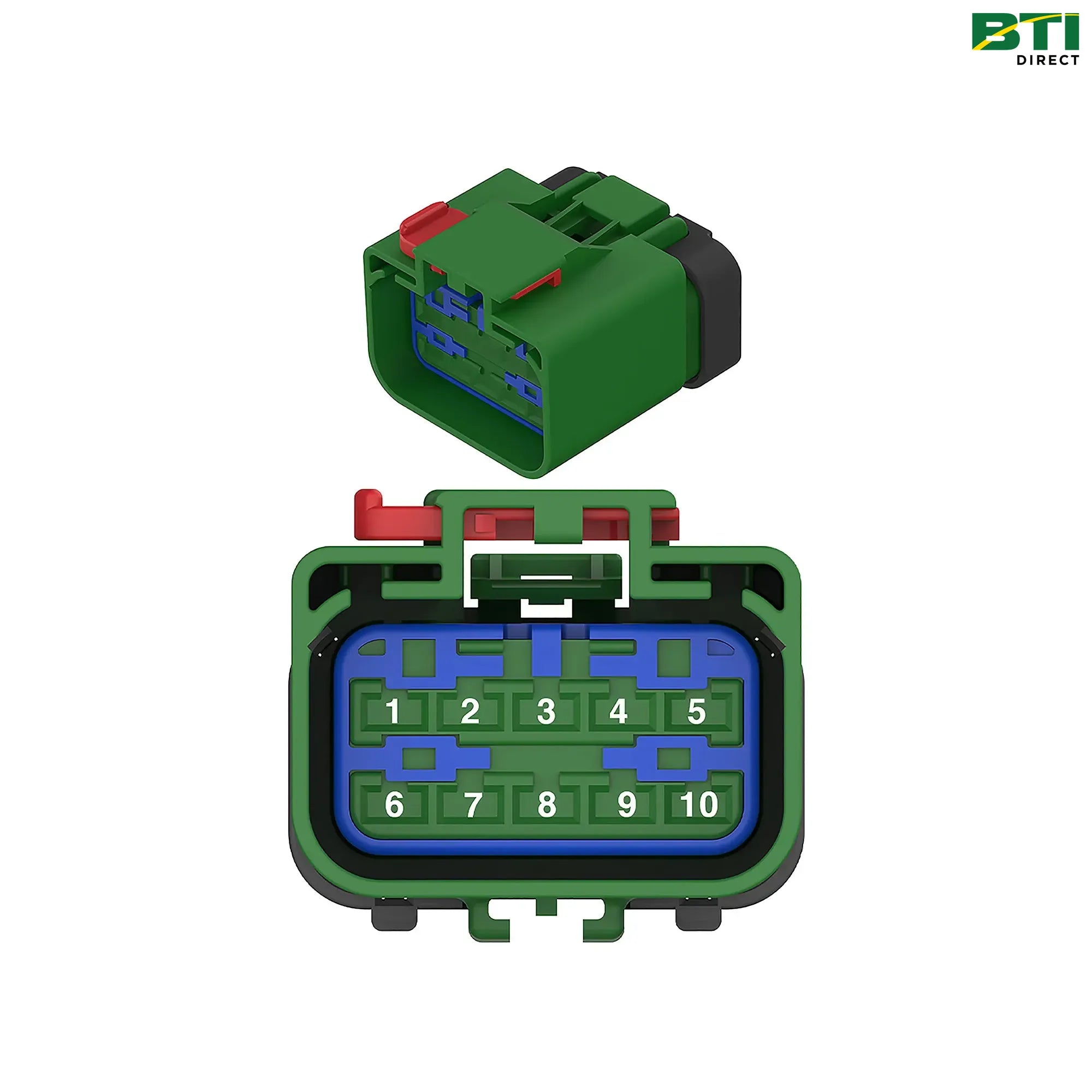 AXE22033: 10-Way Electrical Connector Assembly