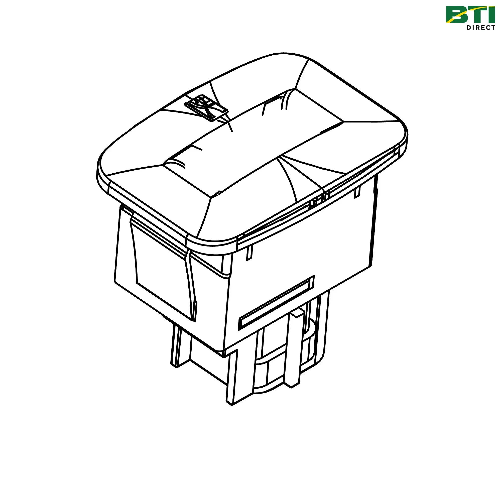 AUC18167: Rectangular Case Hour Meter Gage