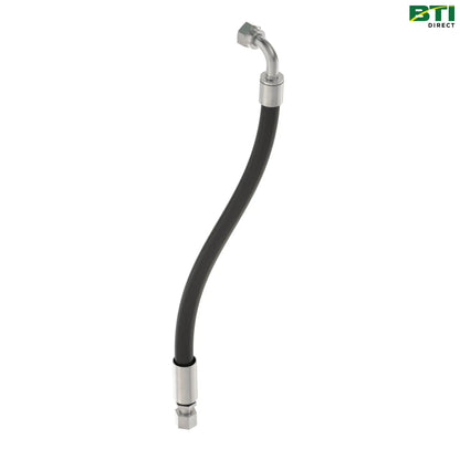 AXE41271: Header Lift Rod End Hydraulic Hose