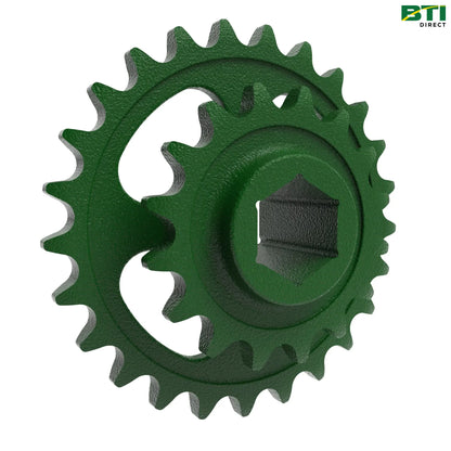 AX10063: Double Chain Sprocket, 16 and 25 Teeth