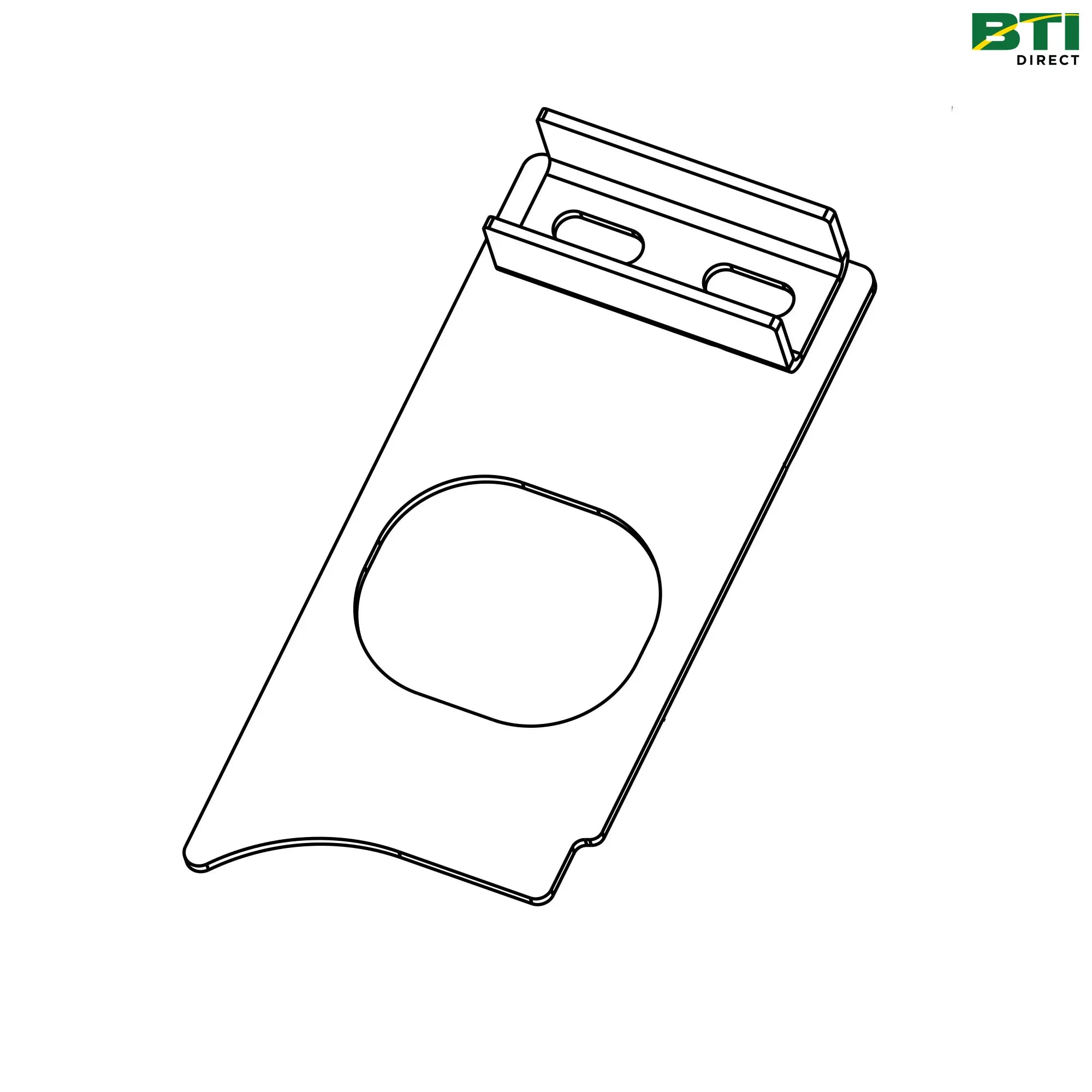 AXE57035: Upper Rear Feed Roller Sliding Shield