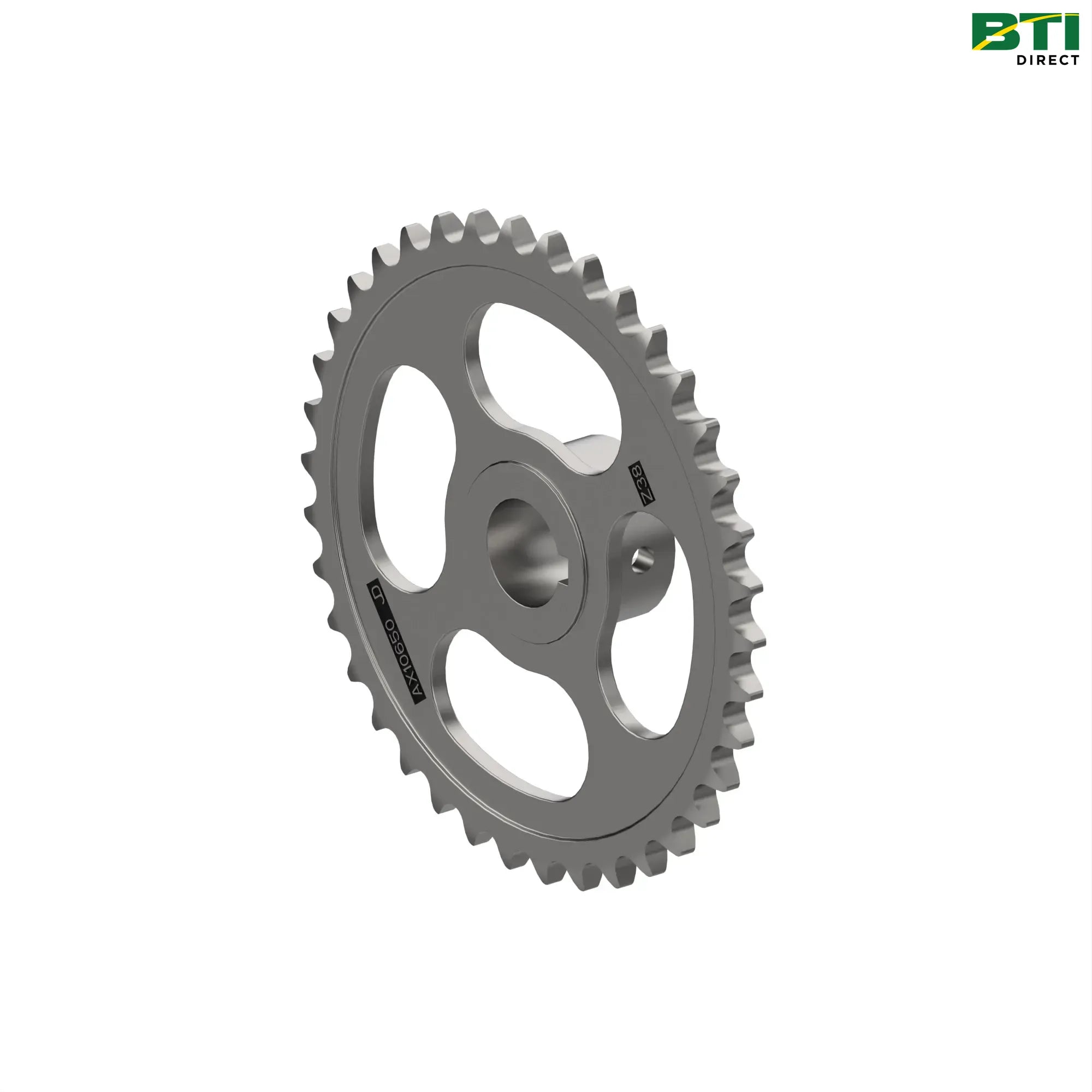 AX10650: Roller Chain Sprocket, 38 Teeth