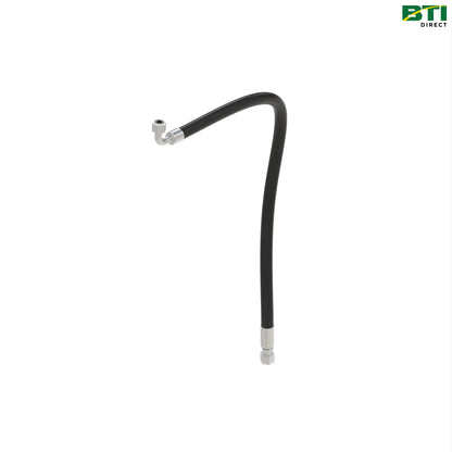 AUC20286: LH Mower Motor to Mower Valve Hydraulic Hose