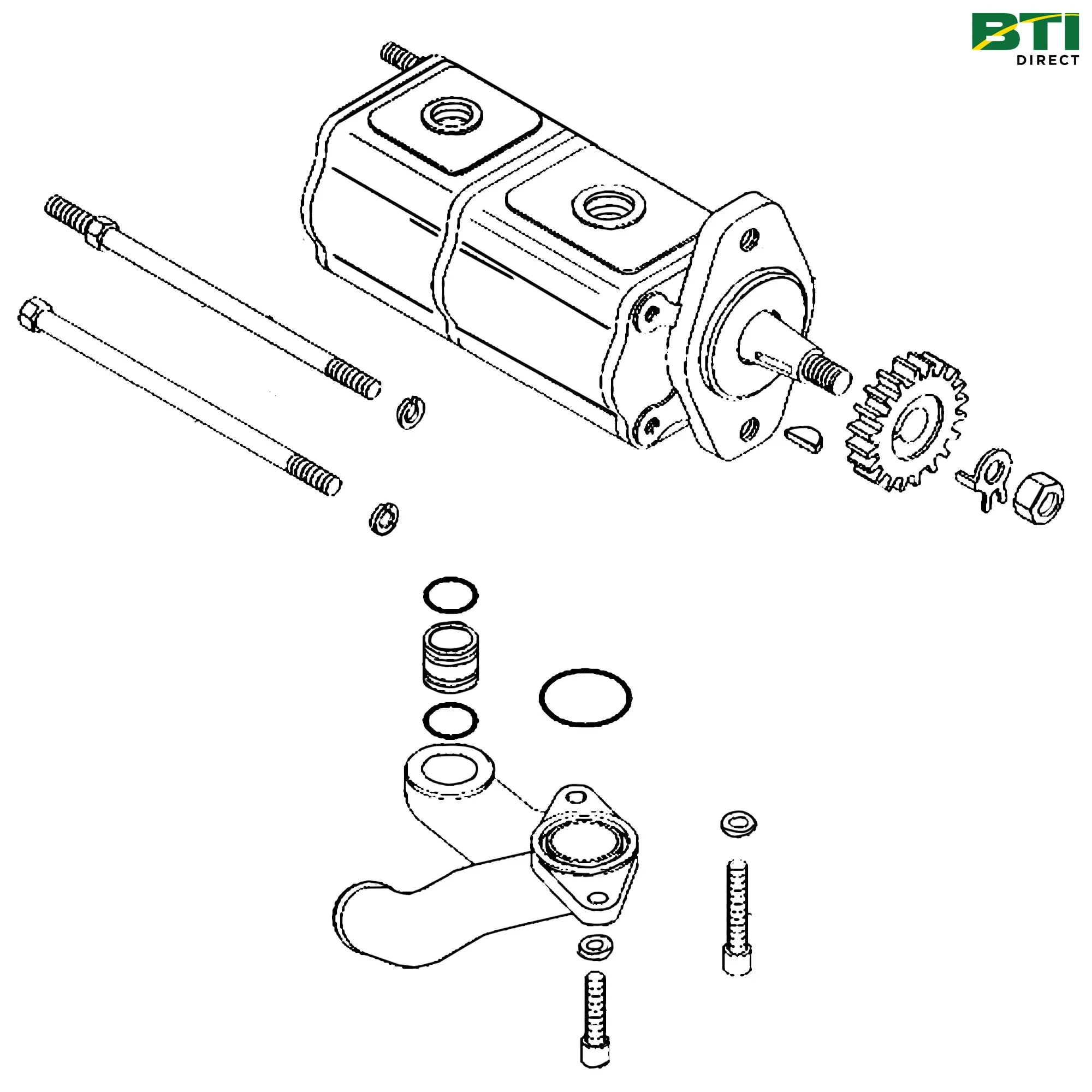 RE40444: Hydraulic Pump