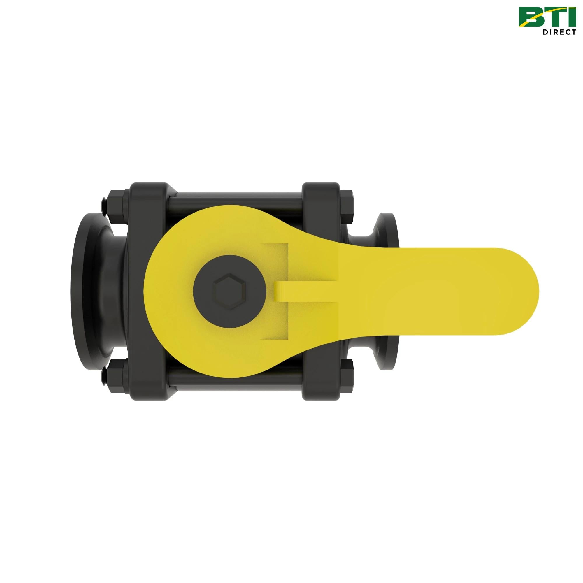 AN305253: 3-Way Bottom Load Flanged Valve