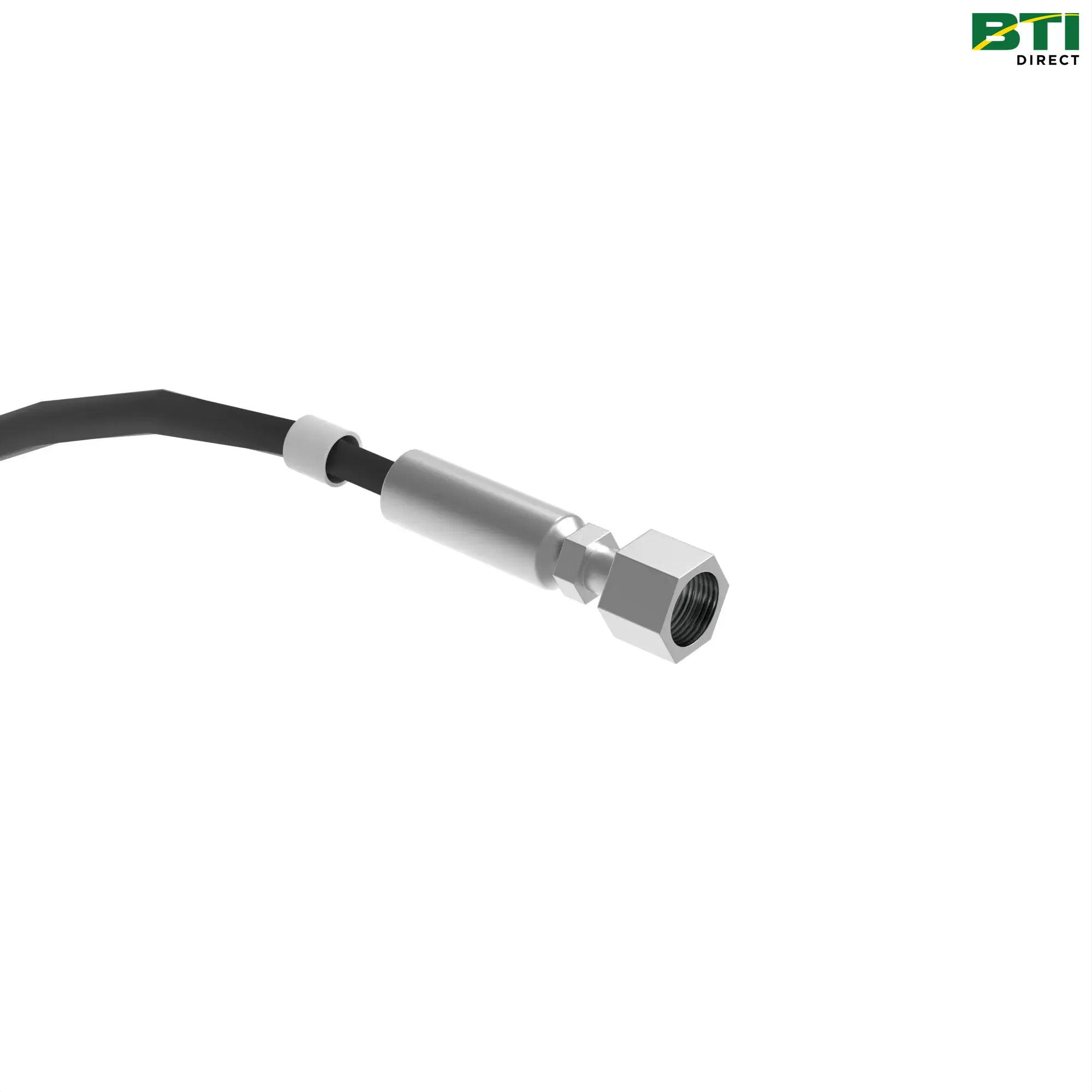 AXE10072: Left Reel Fore/Aft Rod to Tilt Cylinder Hydraulic Hose
