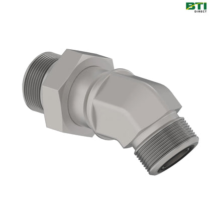 AXE42929: 45 Degree Bulkhead Elbow Fitting
