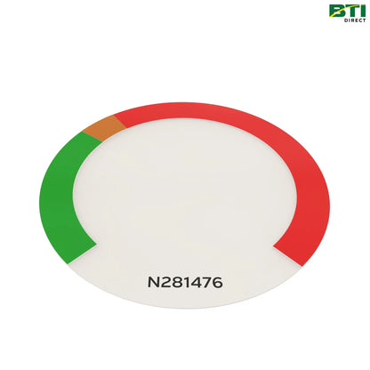 N281476: Pressure Gauge Label