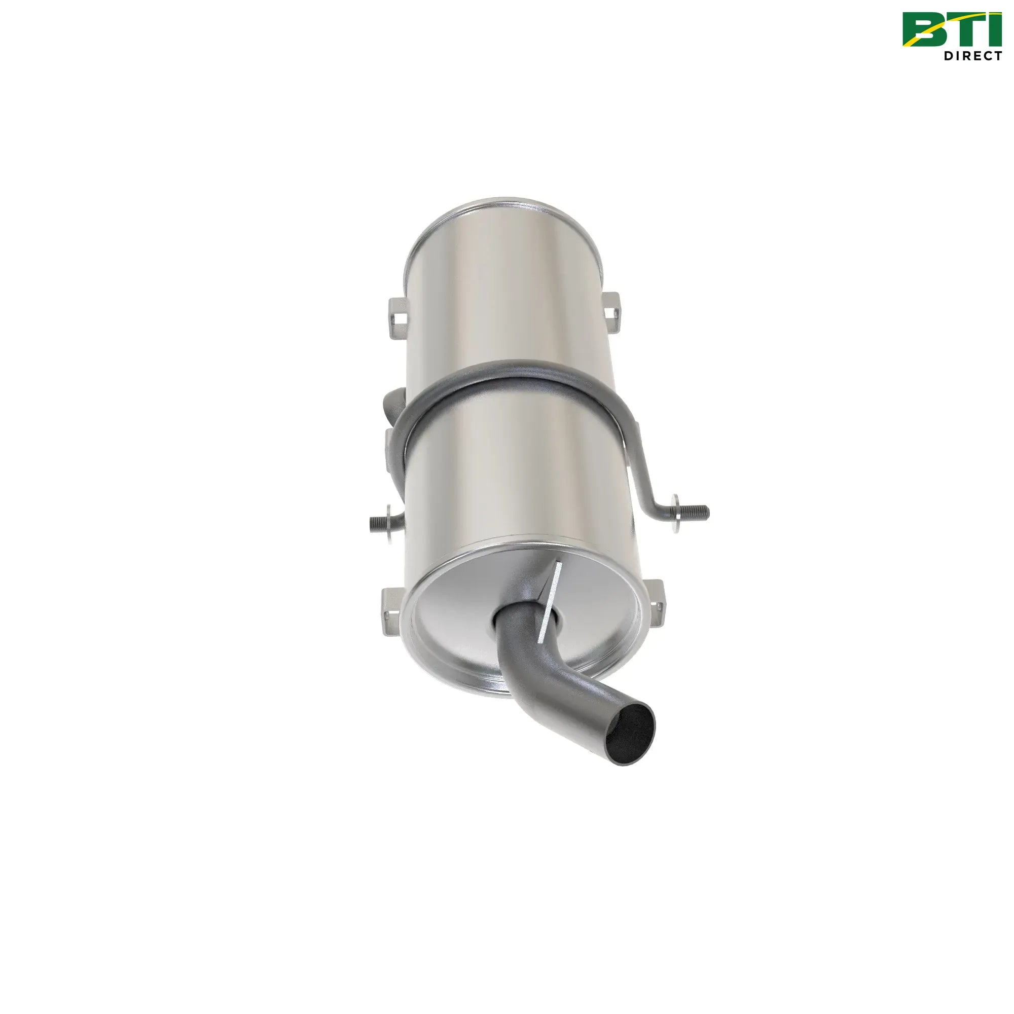 AUC11855: Non-Aspirated Round Shaped Muffler without Spark Arrester