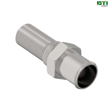 AXE17052: Male Threaded Screend Beaded Connector Adapter Fitting