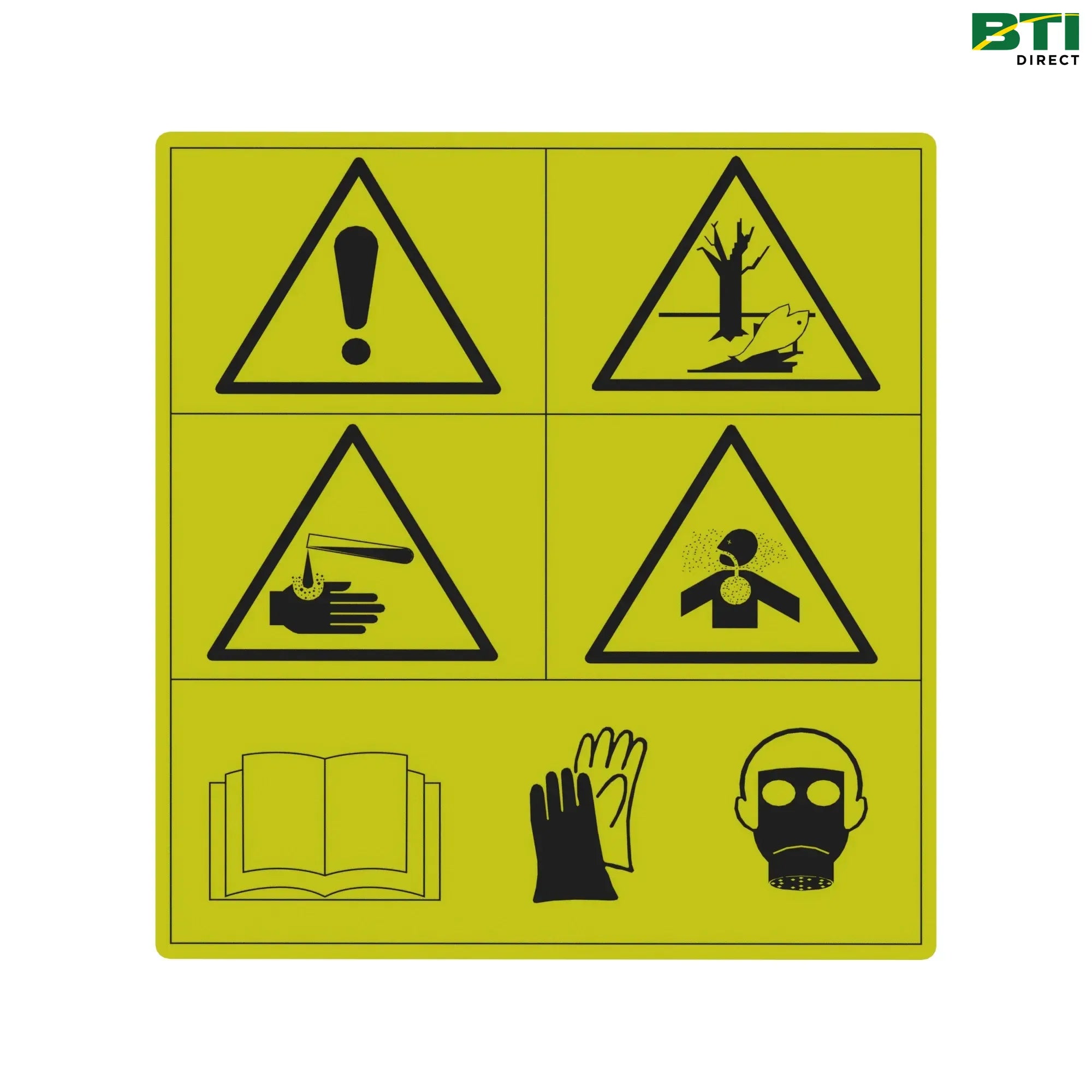 N402761: Exposure Caution Decal