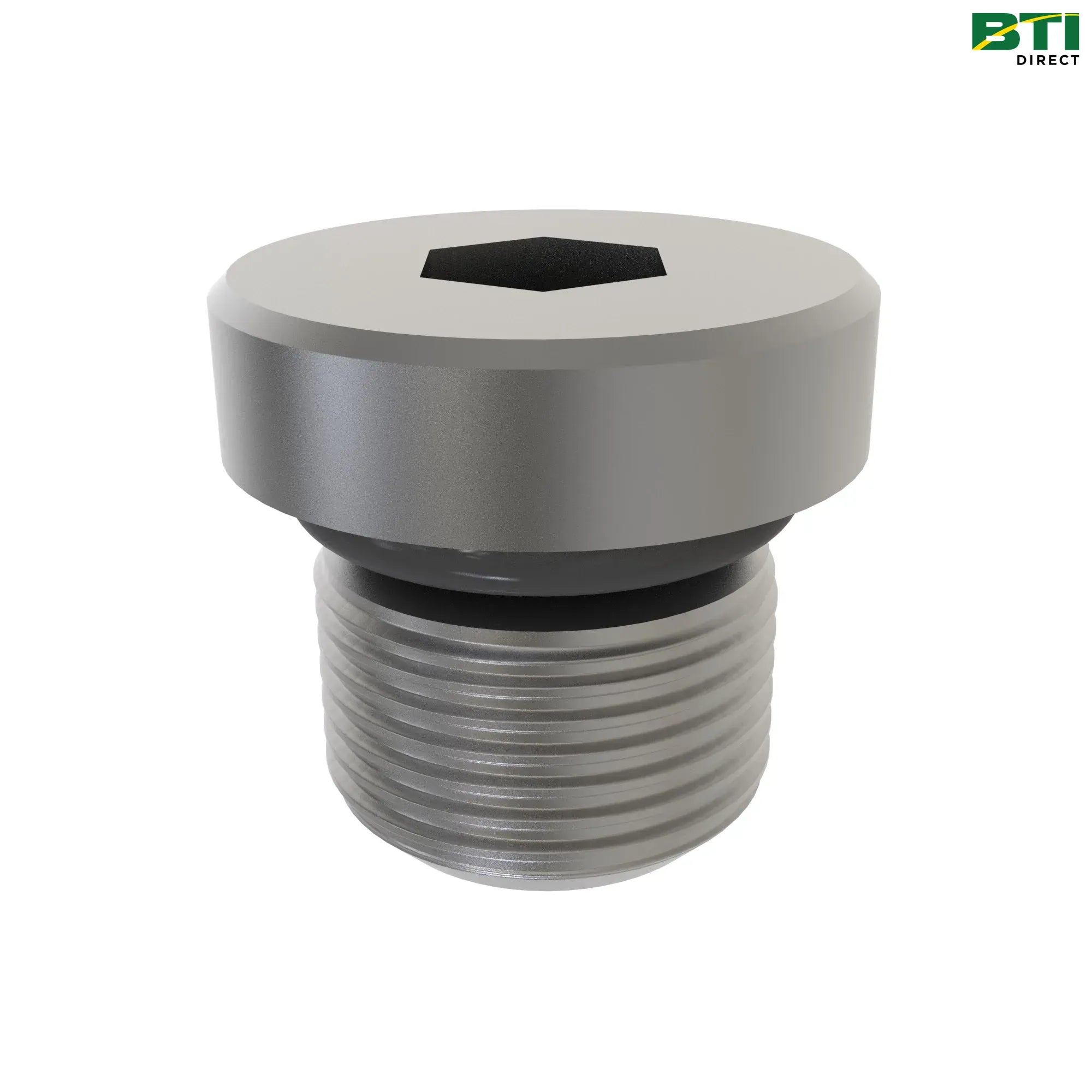 AN403846: Straight Thread Fitting Plug with O-Ring