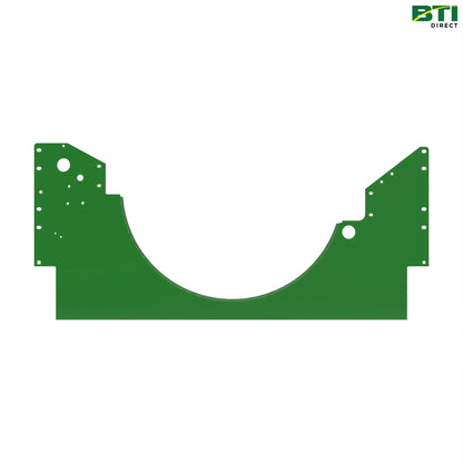 AXE68025: Separator Bulkhead Support Front Plate