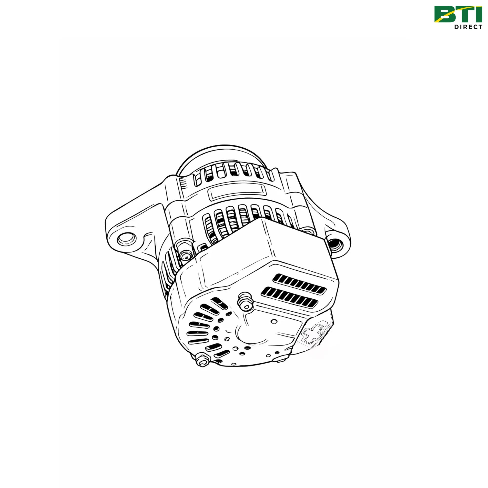 MIU805918: Alternator, 12 Volt, 40 Ampere