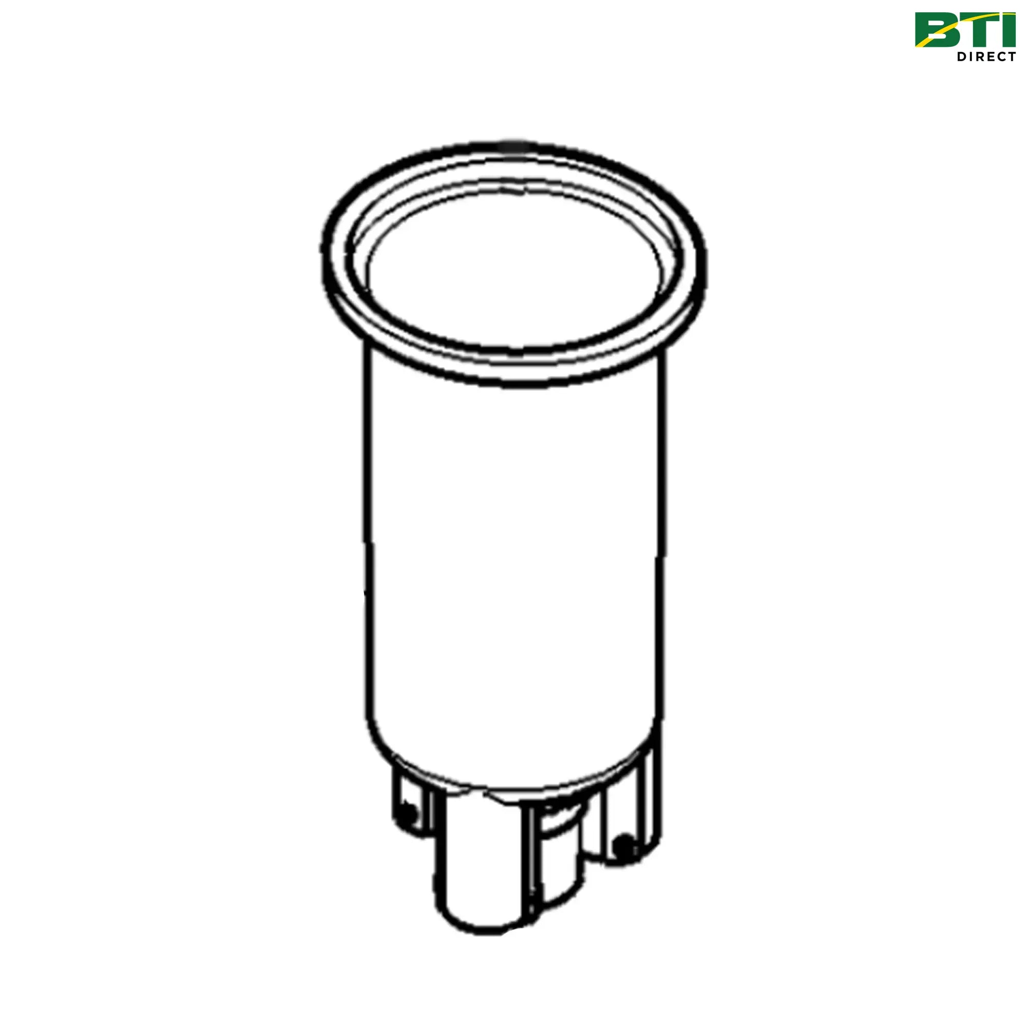 AXE46524: Hydraulic Oil Reservoir Filter Housing with Gasket