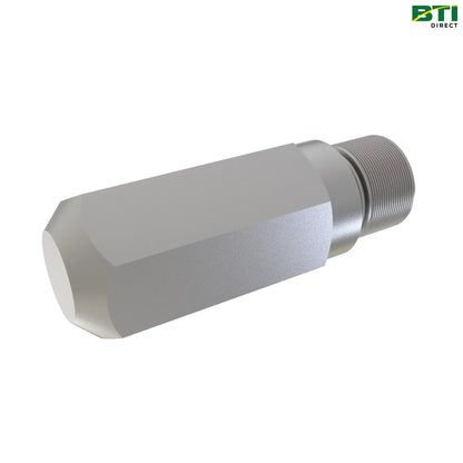 RE180029: Straight Thread Fitting Plug with O-Ring