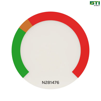 N281476: Pressure Gauge Label