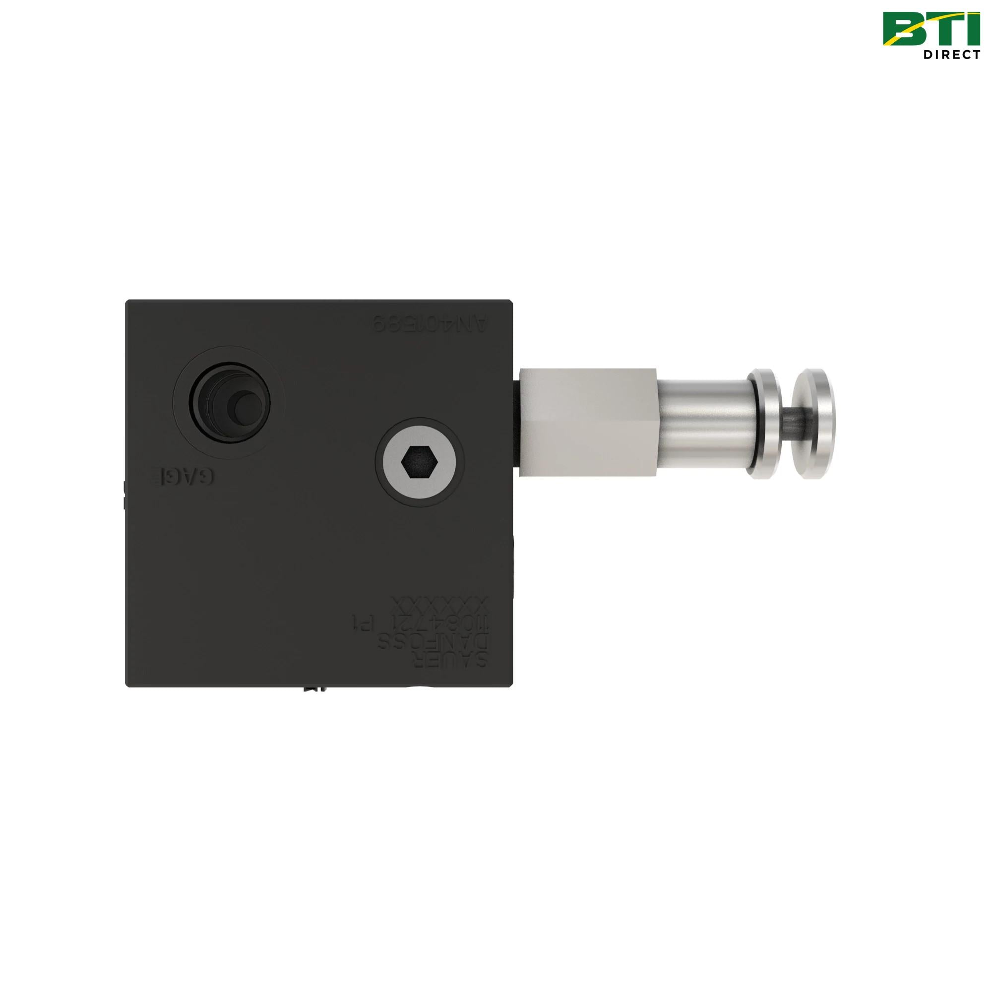 AN401589: Pressure Valve without Orifice