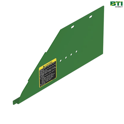 AN374139: Left Side Shield With Decals Angle