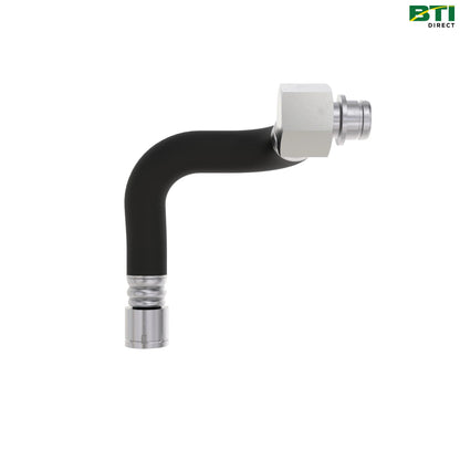 AL210848: Hydraulic Oil Cooler Line Hose with Underdrive