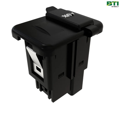 AXE11060: Black External Electrical Connector Assembly, 5 Cavities