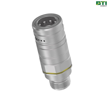 RE307714: Hydraulic Quick-Connect Coupler