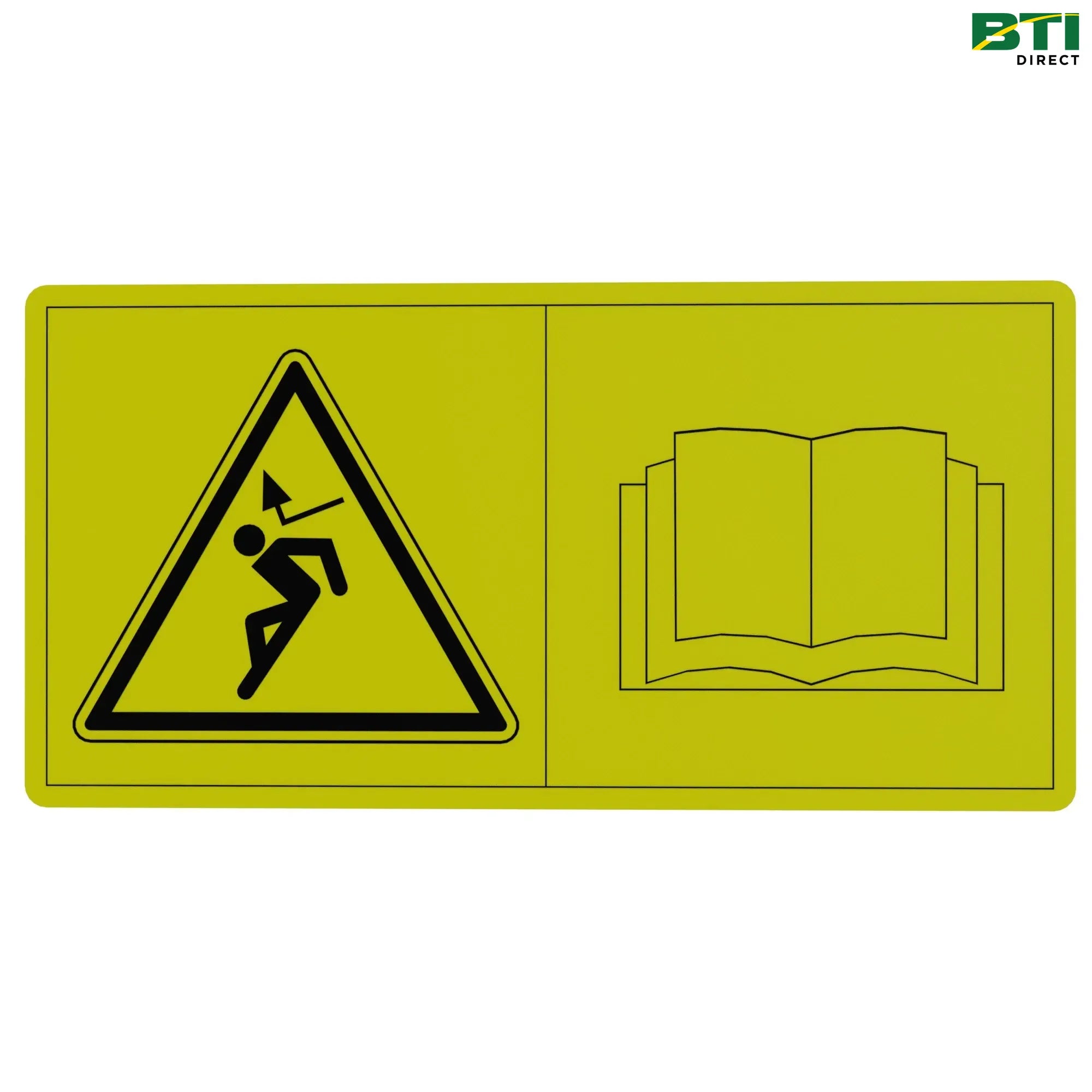 N315847: Spring Compression Warning Decal