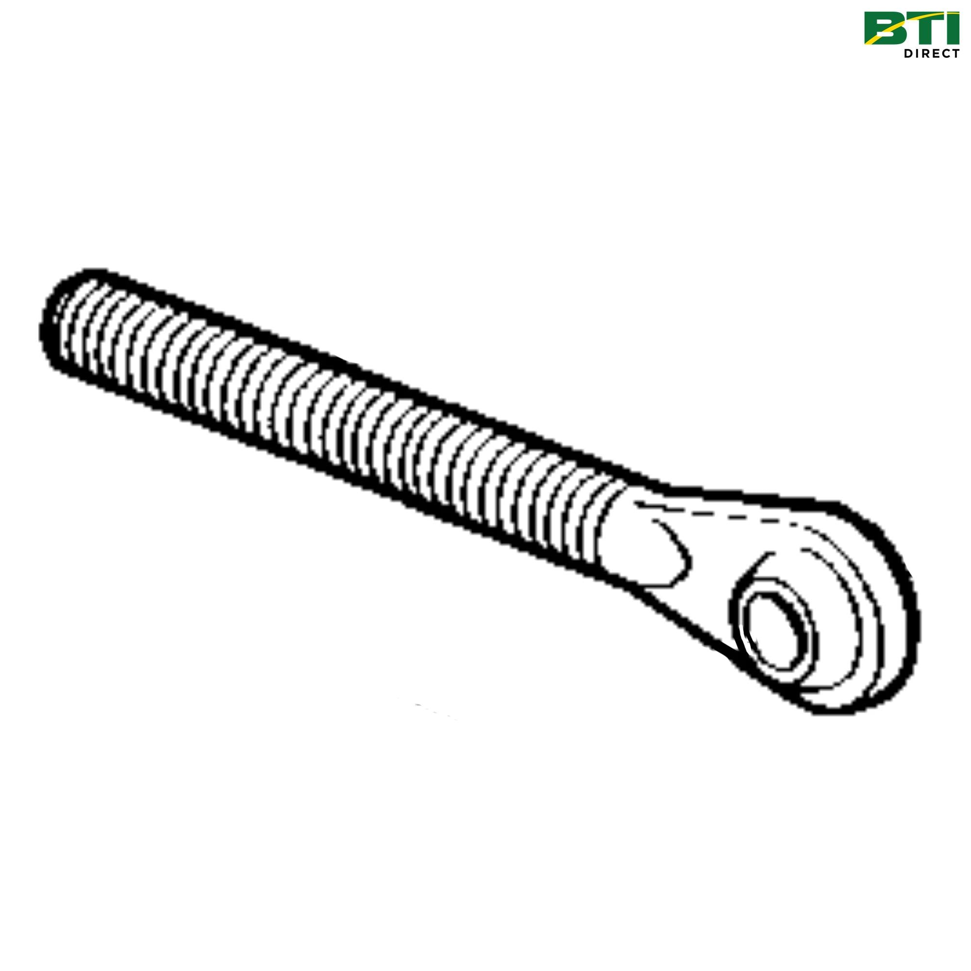 AL67292: Three Point Hitch Center Link End