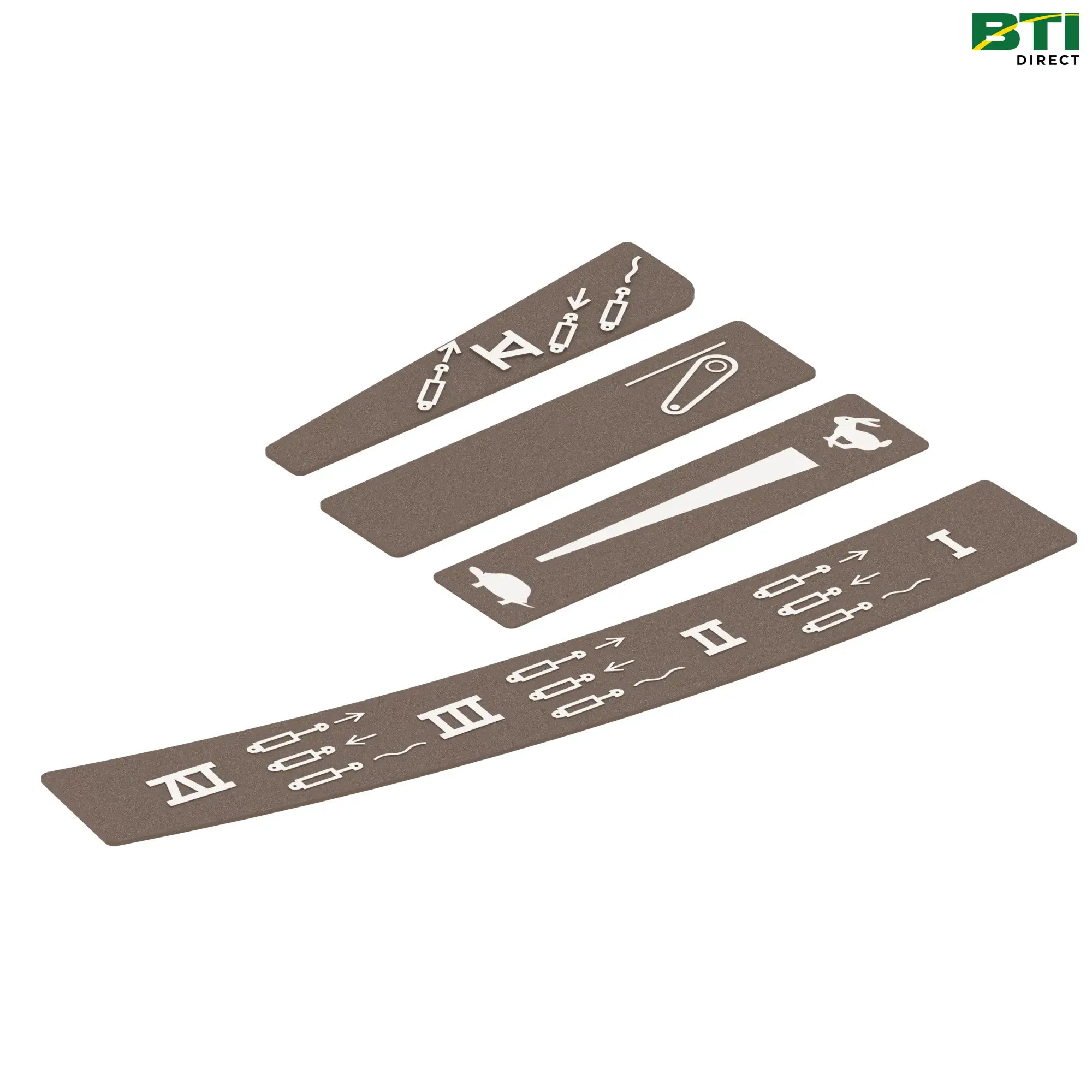RE179526: Armrest Control Housing Label, French