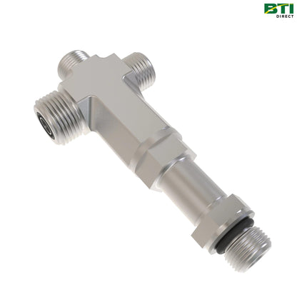 AL225124: Guided Spring Priority Shuttle Valve Check Valve