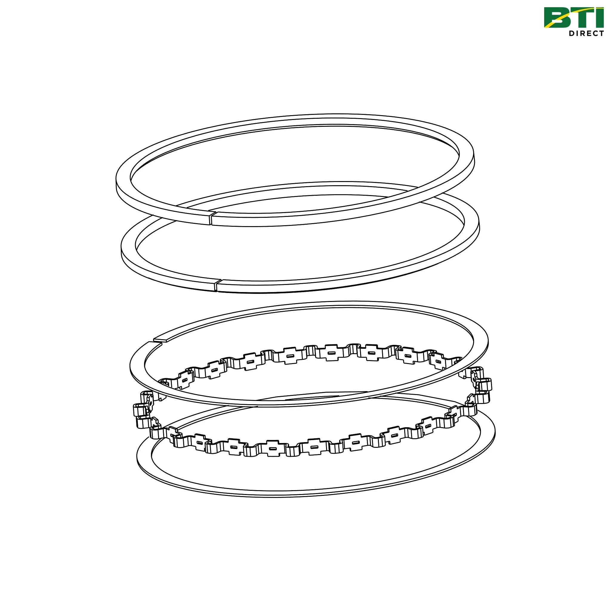 AXE59980: Air Compressor Piston Ring Kit