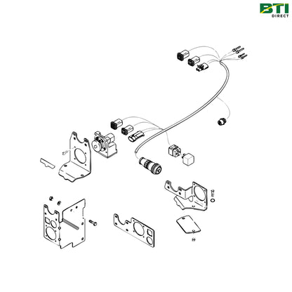 RE177246: GreenStar™ ISO Implement Harness Kit
