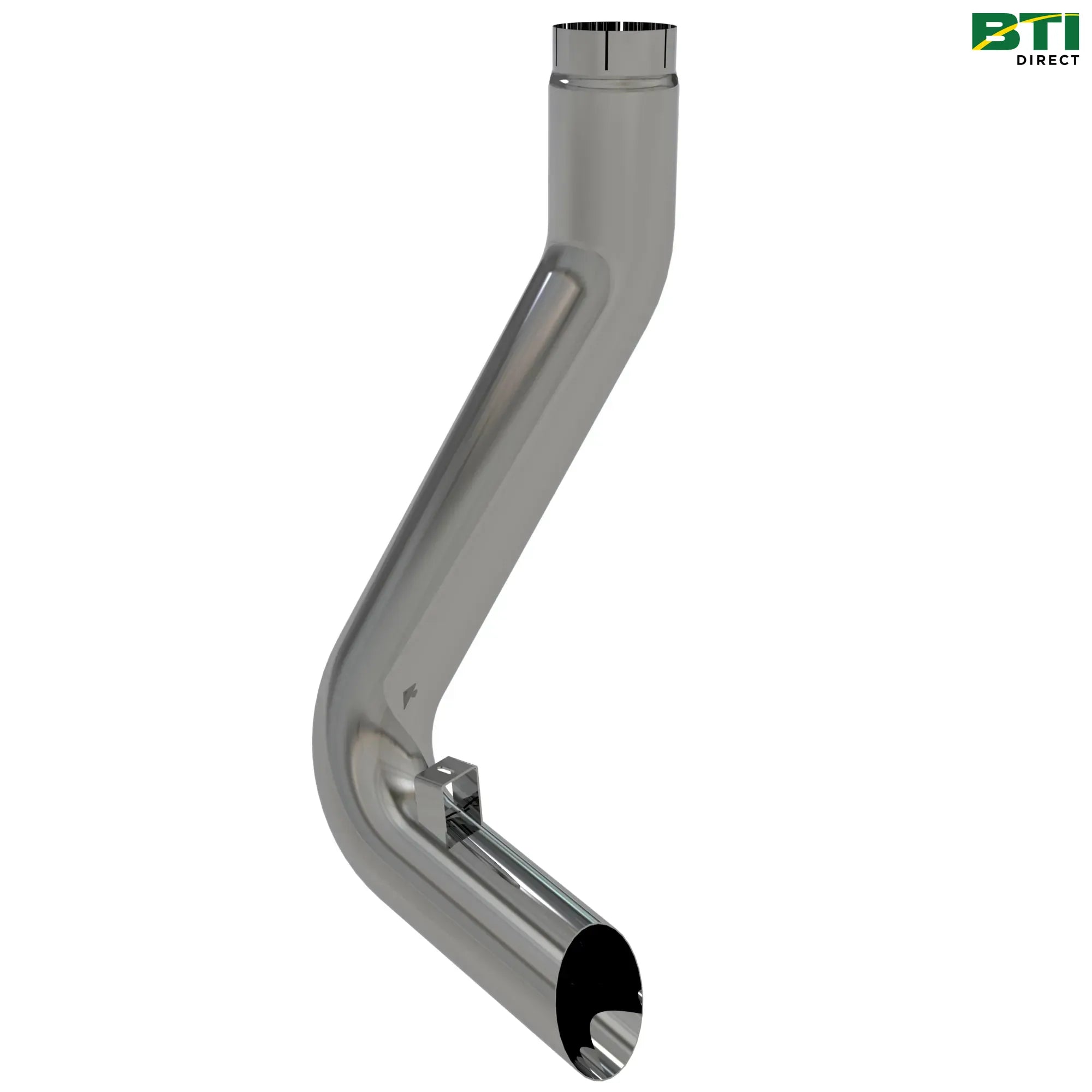 AXE52165: Polished Tail Exhaust Pipe