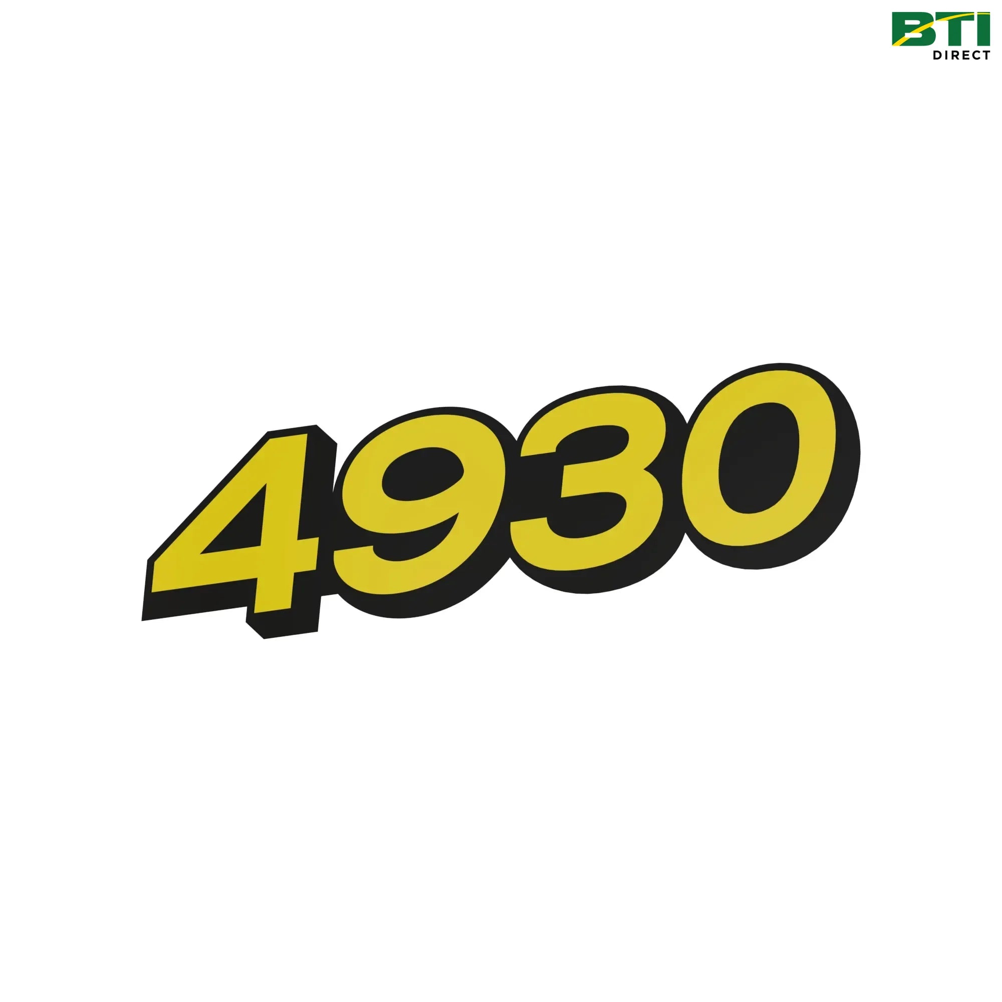 N308628: 4930 Model Designator Label, Left Side