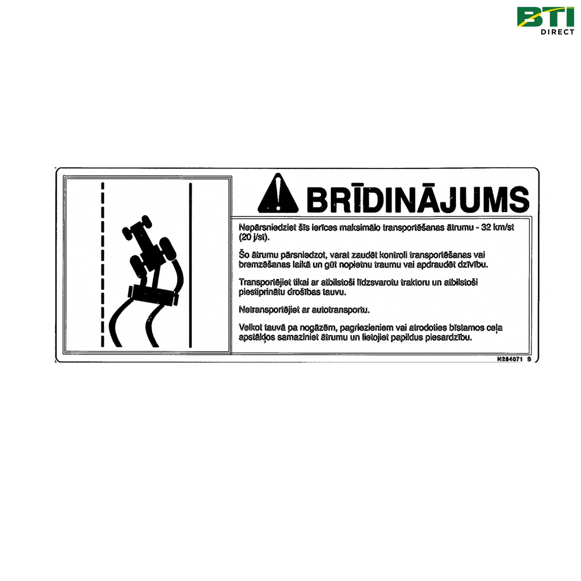 N284071: Safety Sign