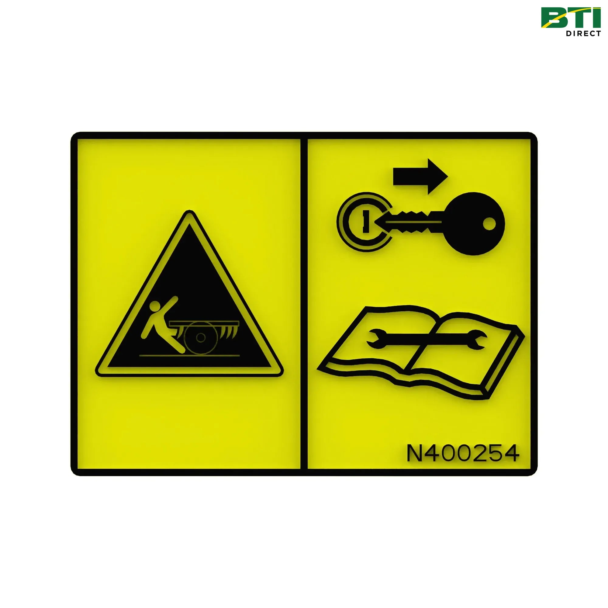 N400254: Safety Sign