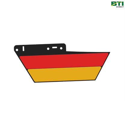 AXE74754: Header Marker Reflector Plate, Left Side
