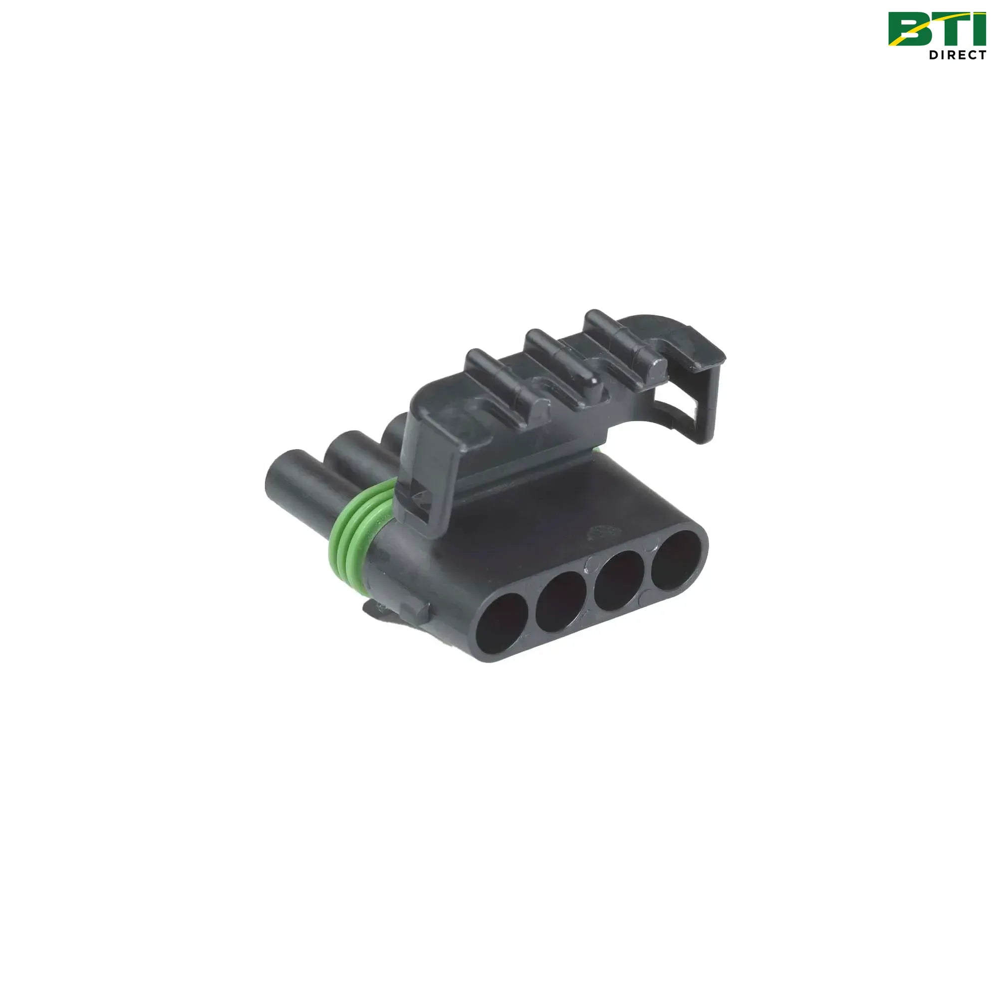 RE12365: Black Electrical Connector Assembly, 4 Cavities